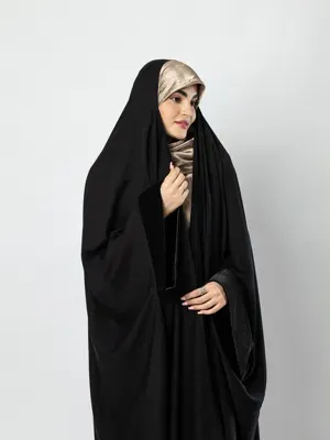 یاسمین آستین مخمل ساده