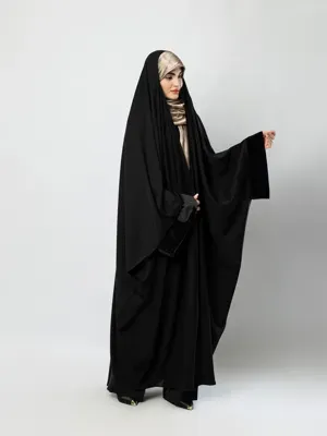 یاسمین آستین مخمل ساده